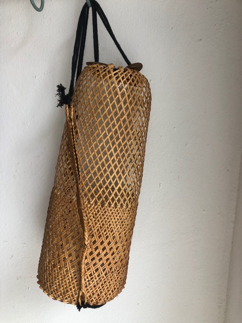 Open weave backpack - Natural