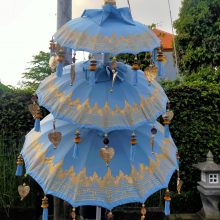 Parasole three tier light blue